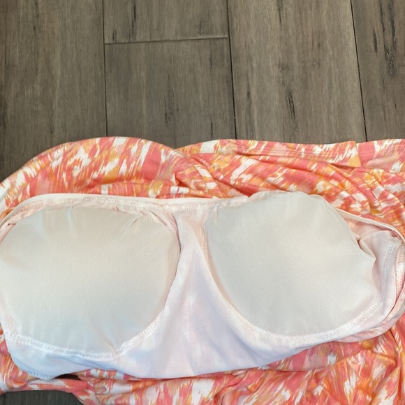 Soma weekend handkerchief asymmetric hem dress jersey knit built in‎ bra - Picture 6 of 10